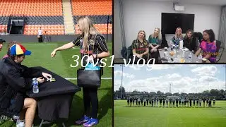 I vlogged (barely) 30vs1 behind the scenes