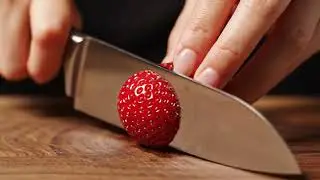 Firefly from both cuts  ASMR slicing sounds only  no talking, no music  Only the hand, knife