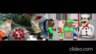 SML Movie: Junior Goes To Legoland! [Original & Animation Side By Side]