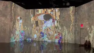 The Immersive Experience Gustav Klimt #klimt