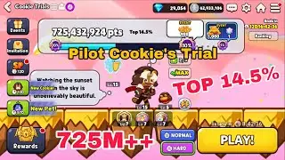 CROB ~ Pilot Cookie Trial 725M++ TOP 14.5% 😭🔥 HARD MODE