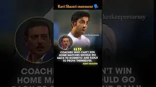 Ravi Shastri  statement 🗣️