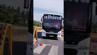 Alhind Scania Beautifully Turning on to avoid barricades | alhind Scania | busy wheels | #shorts