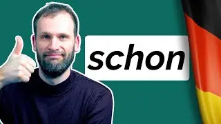 Finally understand the tricky word schon