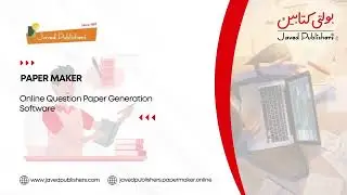 Javed Publishers Automatic Paper Generator Software