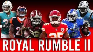 Fantasy Football Running Back Vs. Running Back - Royal Rumble Part 2