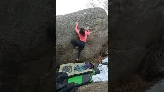 Love cold, 7a+. Targasonne