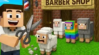 Sheep came for Haircut....... Regret it instantly 🐑😱💇