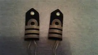 ROYAL Navy lieutenant commander shoulder boards