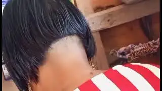 Rambut istri ku ku potong Bob nungging undercut