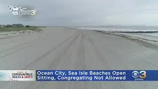 Beaches In Sea Isle City, Ocean City, Upper Township Open For Recreational Activities