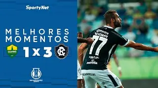 REMO ENGATA A SEXTA VITÓRIA SEGUIDA E É VICE-LÍDER - Cuiabá 1x3 Remo - Melhores Momentos - Série B