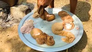 Goat intestine Cleaning and Cutting Method | how to clean boti in easy way in PrepareTV
