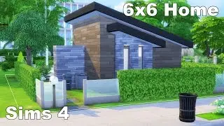 The Sims 4 Tiny House Build 6x6 challenge