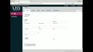 OJS 3.0 Overview