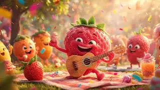 Berry Jam &ndash; Sharing is Sweet 🍓🍌🎶 | A Happy Kids Song About Sharing & Kindness