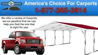 Alberta Steel Carport Kits | GarageBuildings.com
