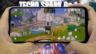 TECNO SPARK Go 1 test game Genshin Impact Max Graphics | Highest 60FPS