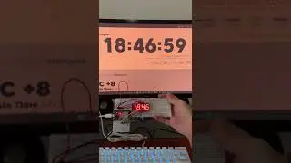 ESP32 NTP Time Display