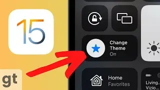 Change Your Theme From Control Center