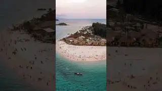 Sunset beach in Koh Lipe, Thailand #drone #kohlipe #thailand
