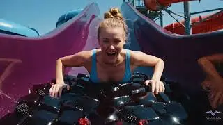 🎢 Red Jelly Water Slide ASMR 🍓 | Ultra Satisfying AI Jelly Pool (No Talking)