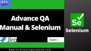 Manual and Selenium Online Training (Advance QA Course)