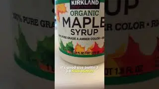 My Honest Review: Kirkland Signature 100% Maple Syrup, Dark Amber, 33.8 fl. oz.