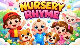 NURSERY RHYME 🌈 | Cute Kids Song | Fun Learning Rhymes | 3D Animated Rhymes