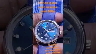 Ricoh special Japan special colour dial is the pulse rate watch my father watch old watch