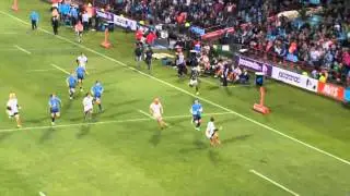 Basson excellent Try : Super Rugby 2012 R.16 Bulls vs Cheetahs