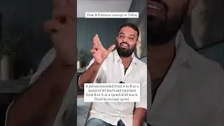 Time & Distance in 3 mins | CREATE U APP | Crisna Chaitanya Reddy