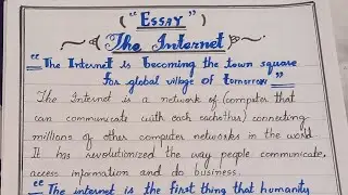 Essay writing on topic 