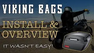 WE INSTALLED VIKING BAGS & HAD SOME ISSUES - Dyna Wide Glide | Install & Review