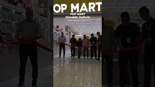 POP MART GLENDALE OPENING CEREMONY #popmart #losangeles 🌟📦
