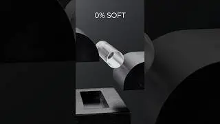 0% vs 100% Softness 3D Soft Body Simulation #3d #shorts #animation #blender #asmr