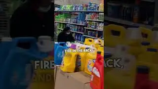 Chaotic Fire Incident at Walmart! 🔥 🚨