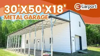 Building Spotlight: 30&rsquo; x 50&rsquo; x 18&rsquo; Metal Structure