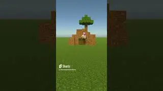 Dirt Minecraft House Tutorial | #minecraft #minecrafthousetutorial #minecraftshorts #shorts