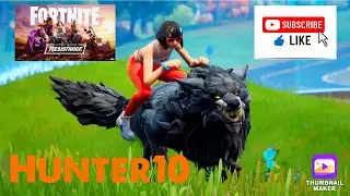 The riding animals ONLY Challenge in FORTNITE!!