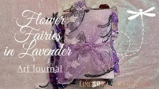 Flower Fairies in Lavender Art Journal(FOR SALE)