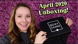 APRIL 2020 BOXYCHARM UNBOXING | Benefit Cosmetics, Iconic London, Etc!