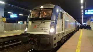 EU44-010 i Vectron X4E-626 MRCE z EIC 71000/1 Berolinum do Warszawy Wschodniej.