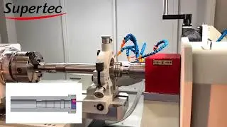 【Supertec】EGM350L-CNC ID/OD Grinder Application: HSK Spindle