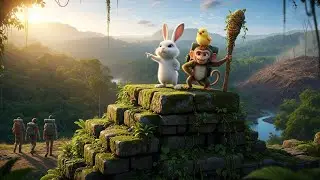 Rabbit, Chick & Monkey Save the Jungle | Inspirational Animal Adventure