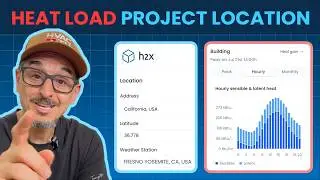 Heat Load Calculations: Change Your Project's Location in One Click (Denver to Miami)