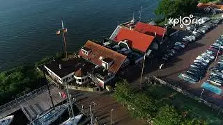 Compagnieshaven Enkhuizen,Netherlands 2019.07 aerial video