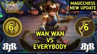 WANWAN VS EVERYBODY !!! NOSTALGIA BUG SEASON 1 MAGICCHESS BANG BANG MOBILE LEGENDS NEW UPDATE !!!