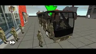 Bus Simulator : Army / Military Bus Driver 2022 - Android Gameplay
