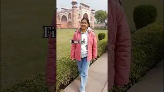 Taj mahal dikha liya!🫠 #vlog #agra #trip #newyeartrip #fyp #TWM #ytshorts